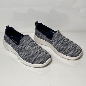 Skechers GOwalk Joy Ons-Everly Washable Two-Toned Knit Slip